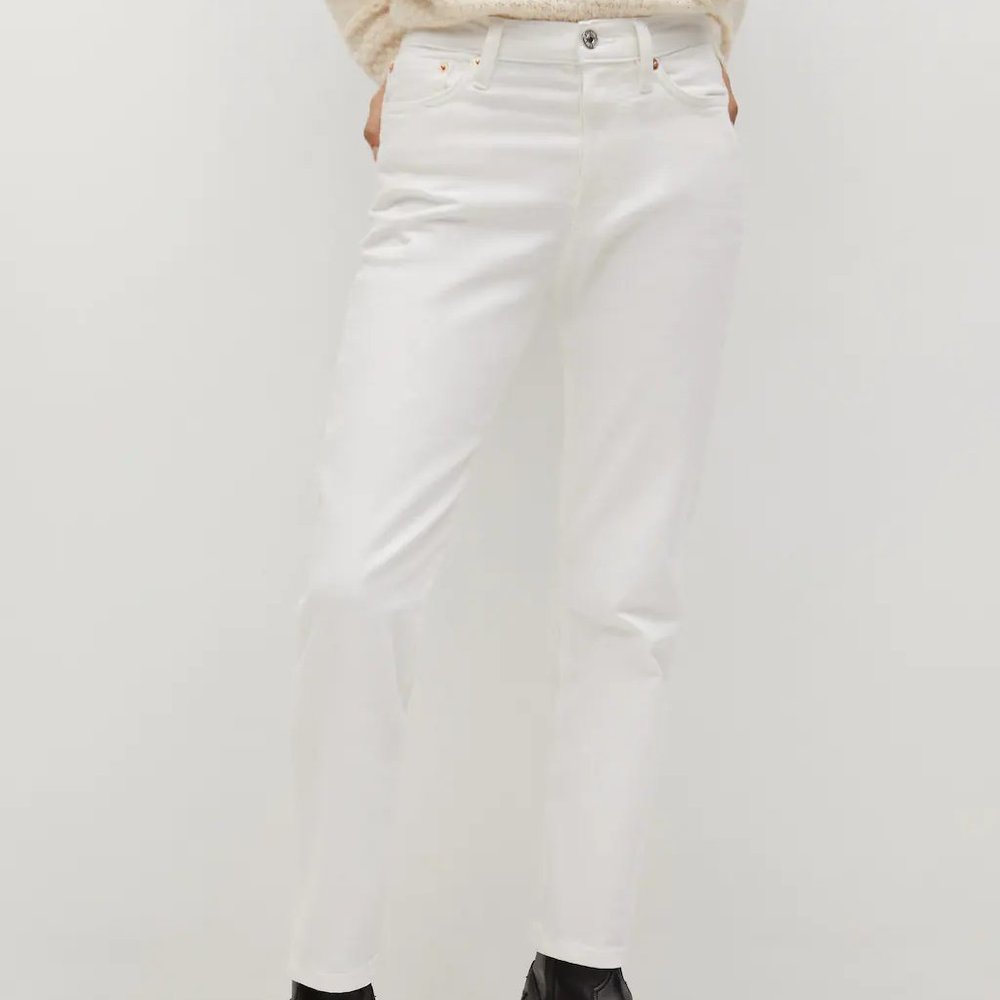 MANGO Straight Fit Jeans